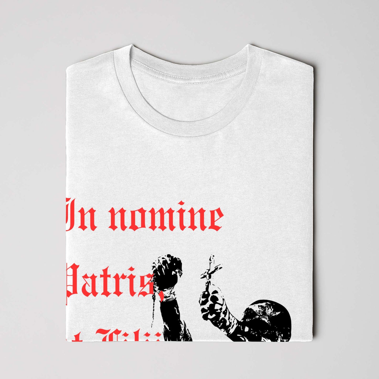 "In Nomine" White Tee