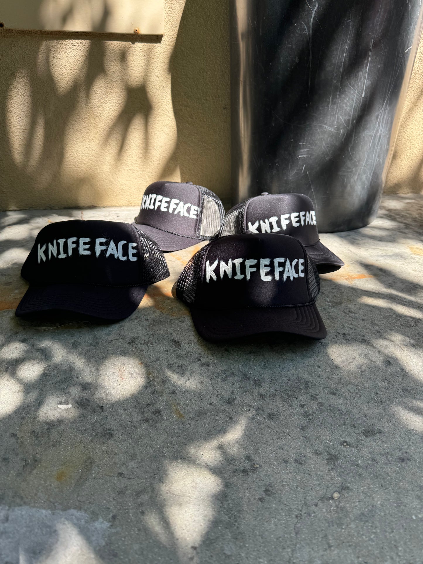 Knife Face Trucker Hat